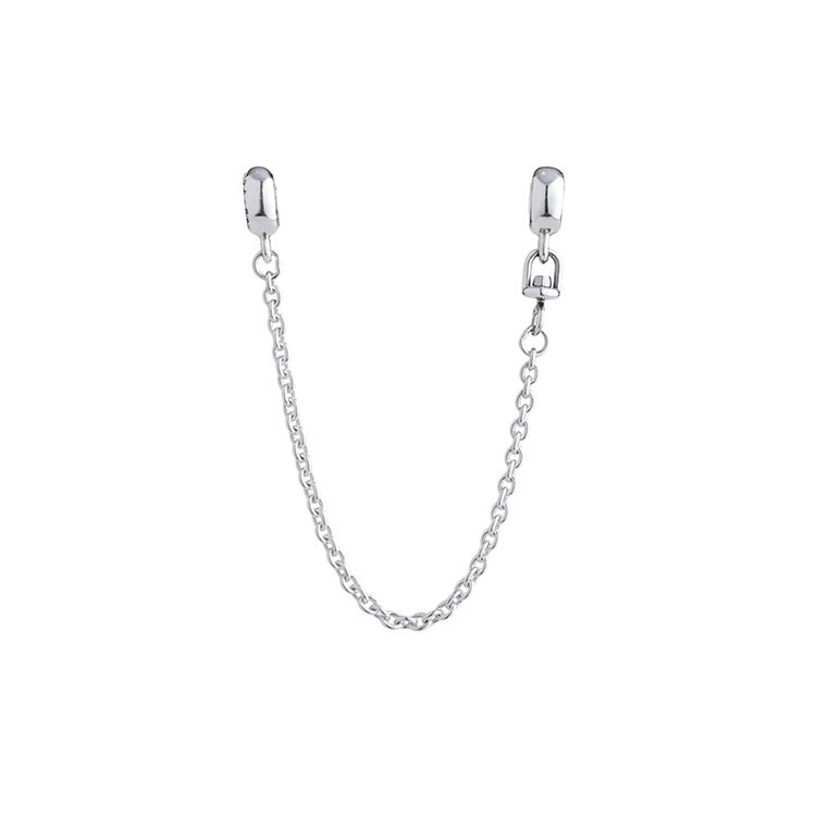 Pandora Fashion Safety Chain 925 Silver Bracelet Women bracelet 798545C00-05 Box