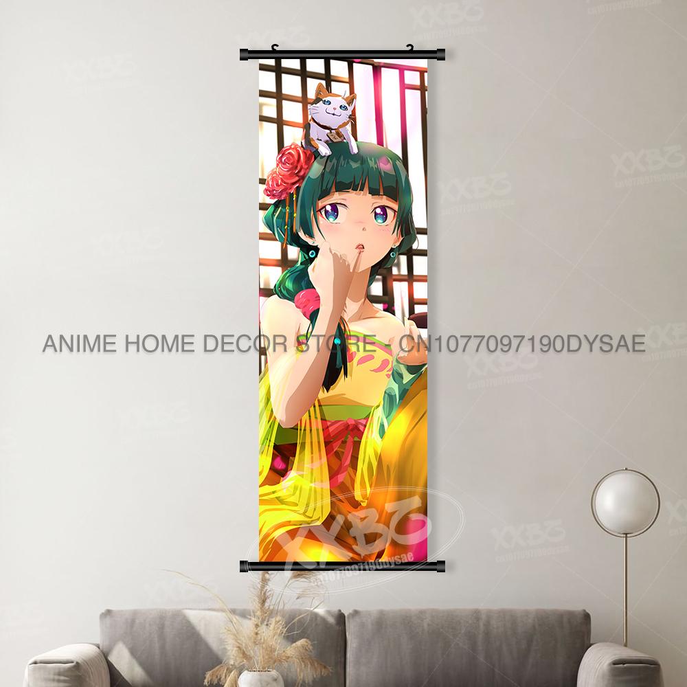 Japanese Anime The Apothecary Diaries Home Decoration Hanging Painting Canvas Print Wall Art Scrolls Picture Room Decor Poster