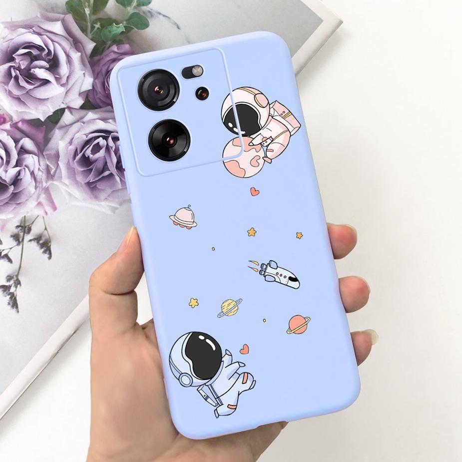 For Xiaomi 13T Pro Case Lovely Candy Painted Back Cover 6.67'' Soft Silicone Phone Case For Xiaomi Mi 13T Pro 13TPro Fundas Capa
