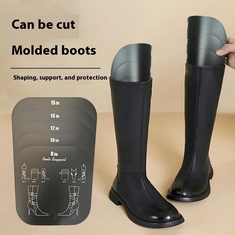 1Pcs White/Black Boot Shaper Stand Form Inserts Tall Boot Support Keep Boots Tube Shape For Women Men Plastic Long Boots Support