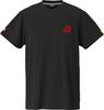 Andro Table Tennis Game Officially Approved by the Japan Table Tennis Association Unisex Napa Deo Black and Size 2XL Shirt, (JTTA), T-Shirt, Alpha,