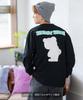 [IMPROVES] [SIDEWAYSTANCE] Silhouette Downer Bear Long Sleeve T-Shirt