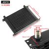 7/10/13/15 Row AN10 10AN Transmission Oil Coolers Kit Universals Engine Transmission British Radiator Oil Coolers Condenser
