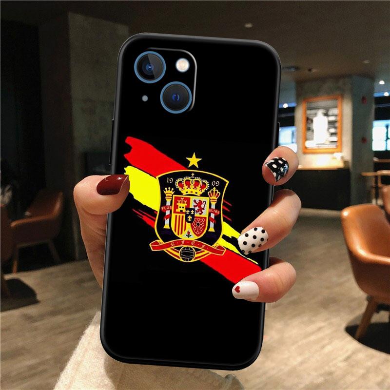 

IK61 Spain Flag Phone Case for Motorola Moto Edge 60 60s 70 G86 G56 G54 E14 G04S G45 G54 G64 S30 S50 X30 X40 X50 Ultra Pro Power Motorola Moto G86