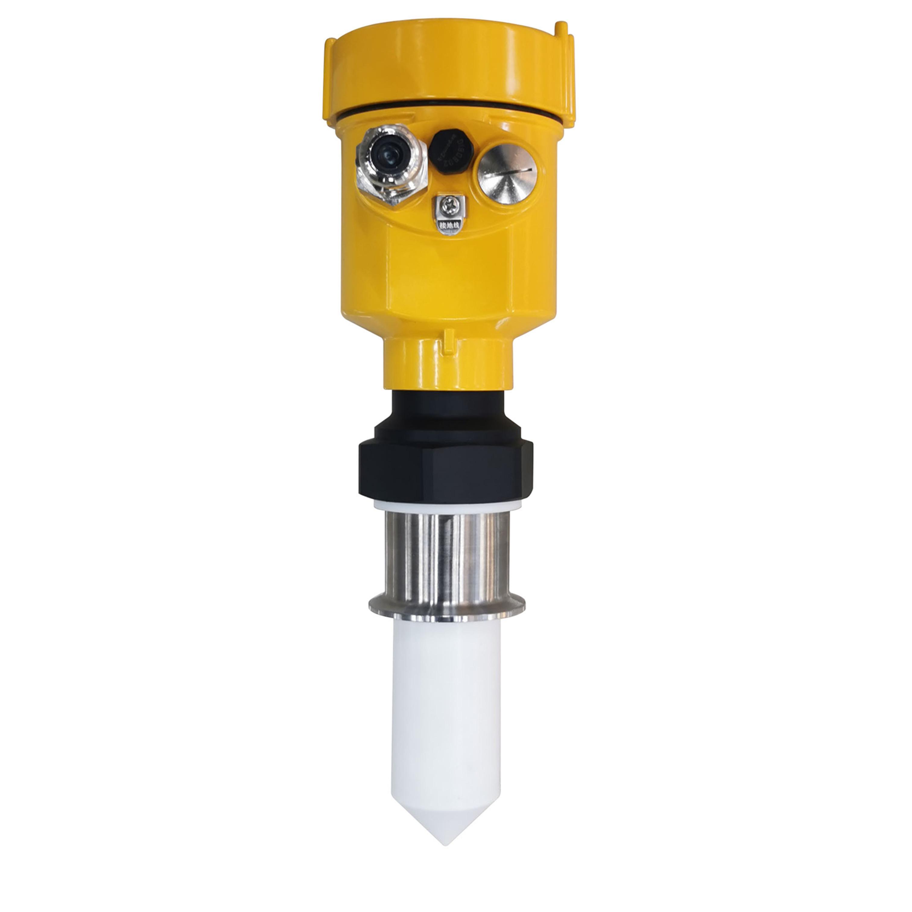 80GHz FM Marine Oil Radar Level Meter Liquid Solid Radar Level Sensor 4-20mA HART RS485 for Tank Sealed 5518S- 4 sides magnets