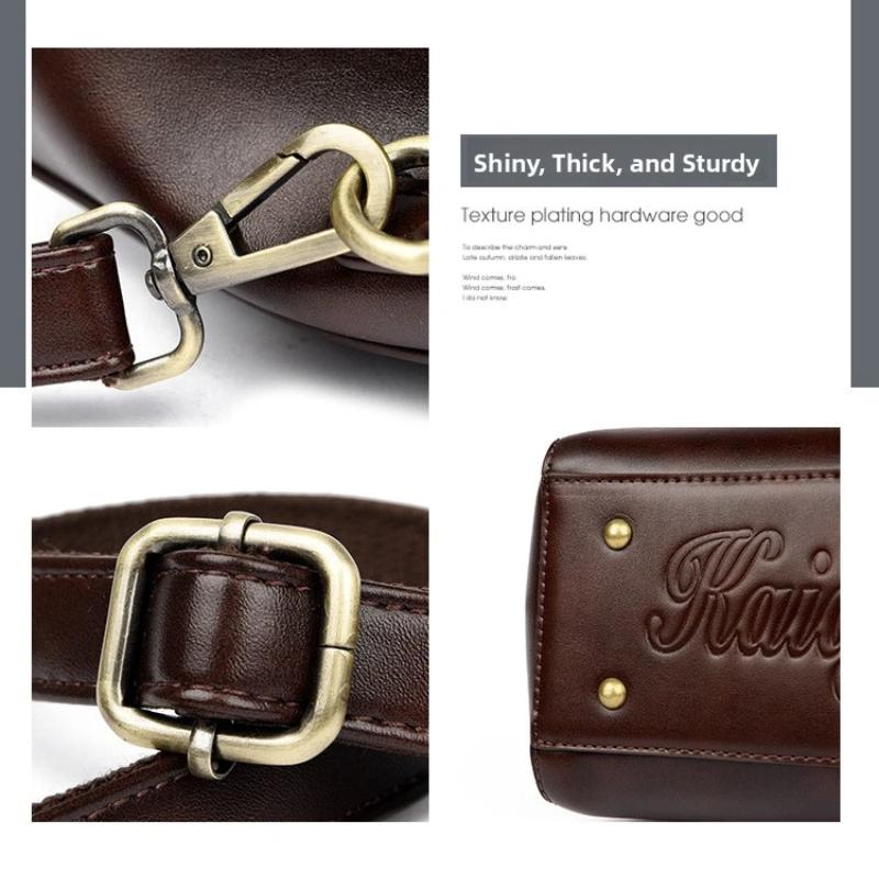 Urban Simple Style Women's Crossbody Bag Handbag Shoulder Bags Retro Large Capacity Soft PU Leather Tote Bag for Daily Use