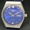 VINTAGE SEIKO 5 AUTOMATIC 6309A JAPAN MENS BLUE COLOR DIAL WATCH A701530-5 R206b-a701530
