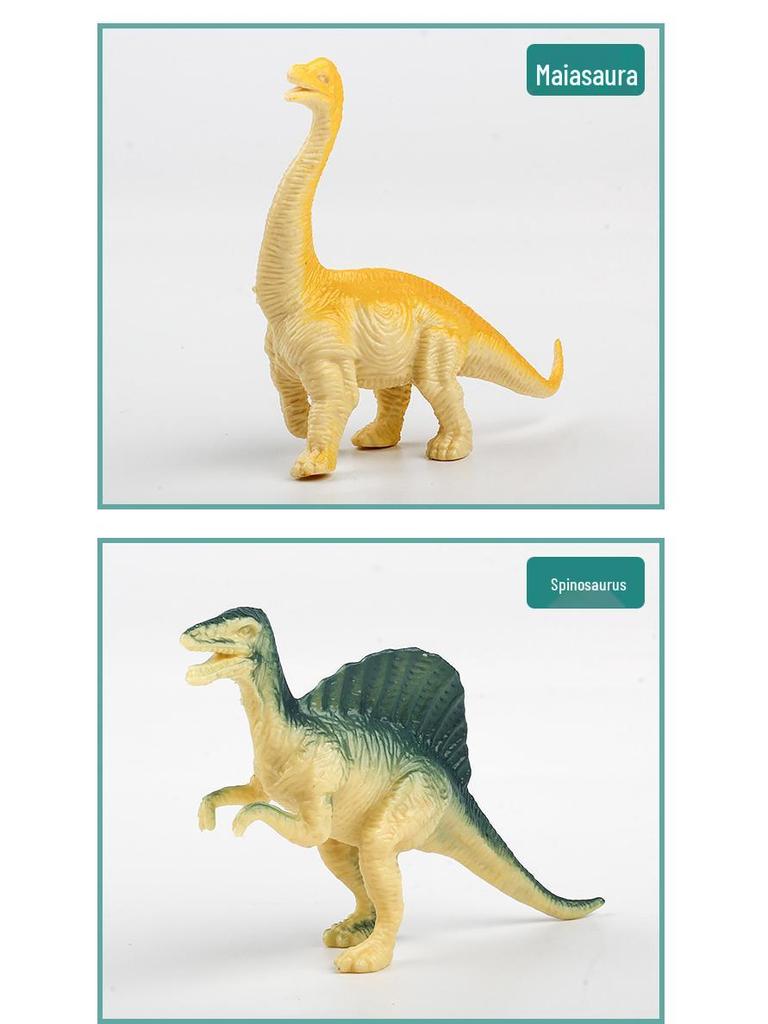 Dinosaur Truck Toy Storage & Transport Set with Alloy Car for Kids