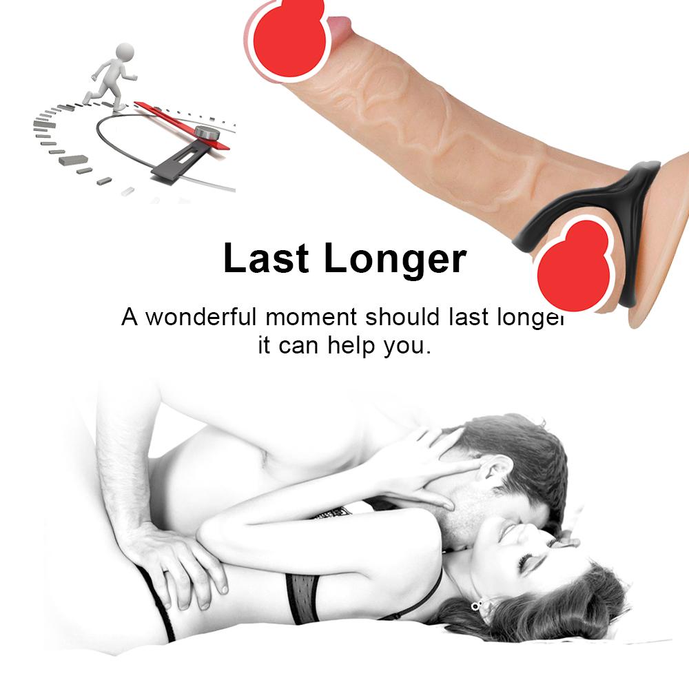 Male Sperm Locking Ring Delay Ejaculation Toy Penis Ring Prolongs Sex Time