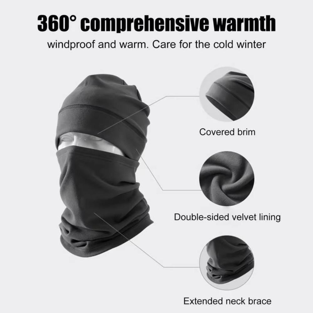 Kältefeste Überziehhaube Dralon Halswärmer Neue Ohrenschutzkappe Bergsteigen Radfahren Surfen