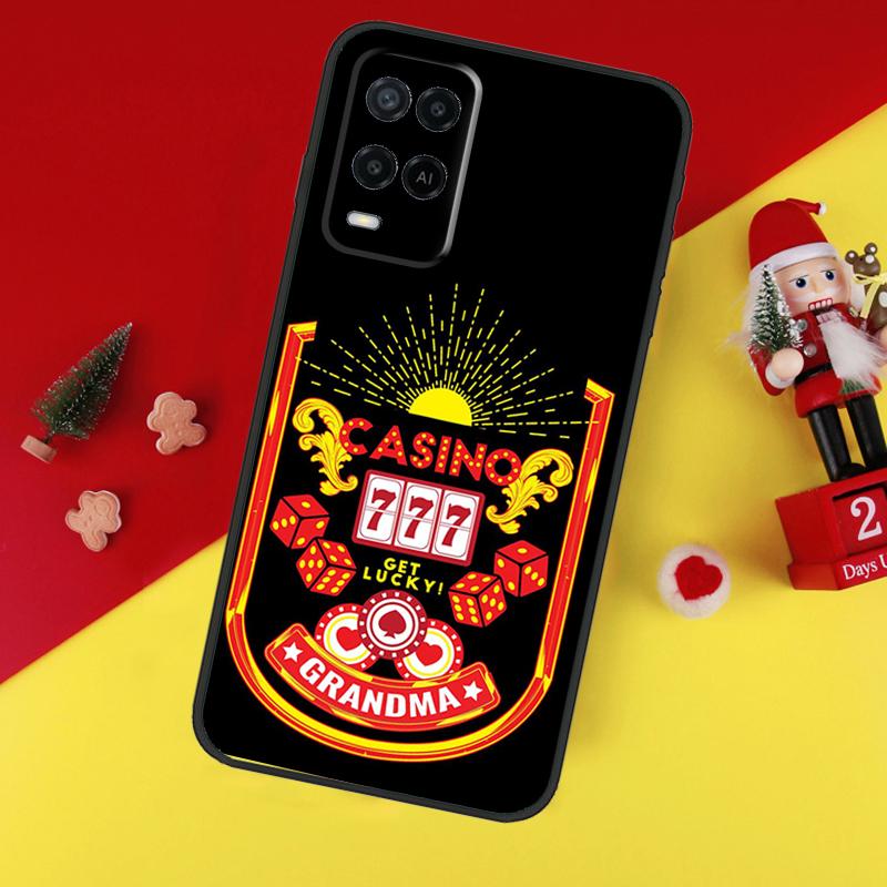 Casino Gambling For OPPO A38 A58 A78 A98 A54 A74 A94 A16 A76 A96 A5 A9 A52 A72 A79 A53S A15 A17 A57 Case