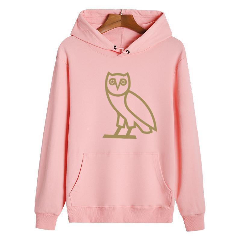 Fashion Trend Y2K Men's and Women's Hoodies Drake Duck Album Egg Rap Hip Hop Simple Owl Pattern Hoodies Sportswear