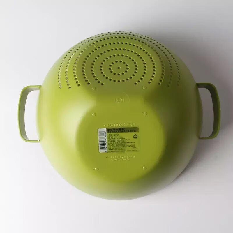 CHAHUA A35002 Double-Layer Plastic Drain Basket