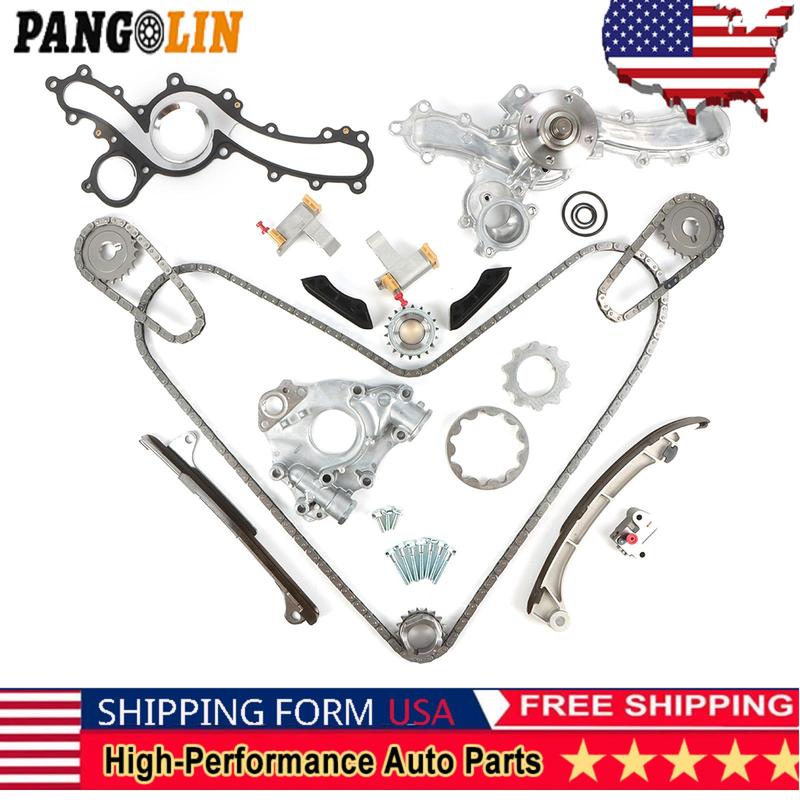 PANGOLIN 1Set Timing Chain Kit Water Pump Oil Pump For Toyota Tacoma Tundra 4.0L 1GRFE Car Engine Accessories Replacement Parts