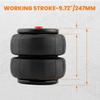 1X Heavy Duty Air Spring Bag Suspension Standard 2600lb Part 1/2"npt Single Port Universal