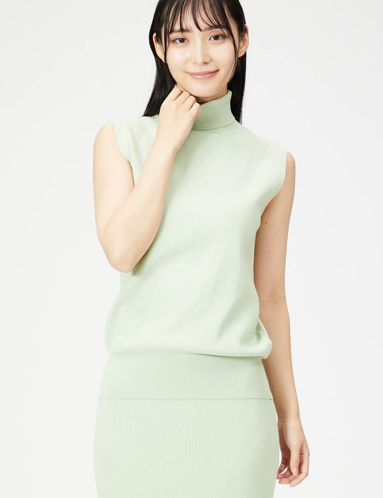 Mira Owen Turtleneck with Front Slit Skirt Knit Set 09WNO224001 MNT 1 Women's
