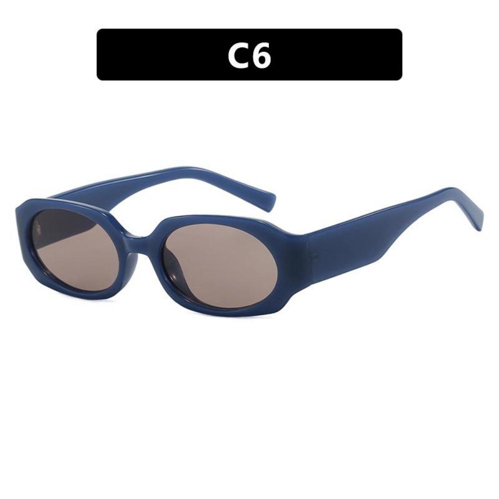 Y2K/Hip Hop Sunglasses Retro Small Frame Rectangular Sunglasses Street Photography Concave Shaped Sunglasses