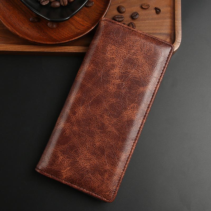 

Men s Long Wallet Can Hold Mobile Phones, Multiple Card Slots, Business Wallet, Card Bag, Retro Wallet Batch