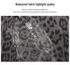 Leopard Print Women's Backpack - Large Capacity Autumn/Winter Bookbag for Students