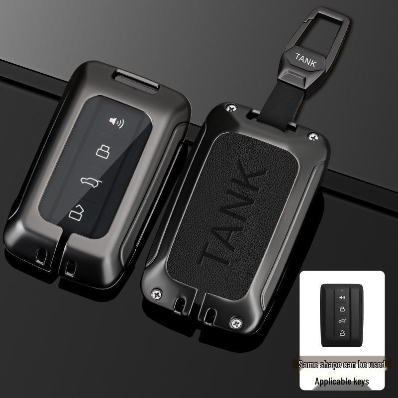 Tank 300/500 Key Case with New Logo for Off-Road Model, Buckle Shell, Men's