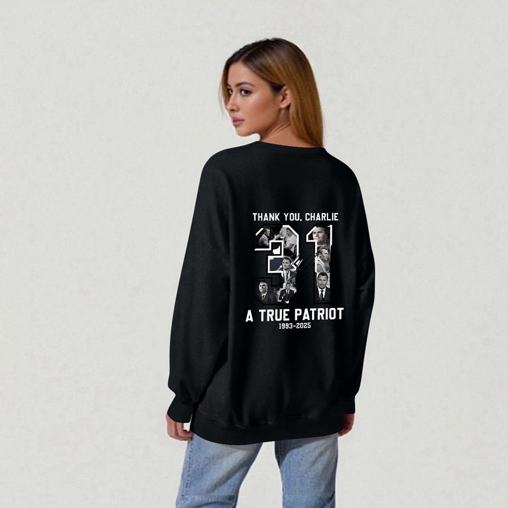 Womens Fashion Tops Casual Crewneck Striped Long Sleeve Loose Pullover Shirts