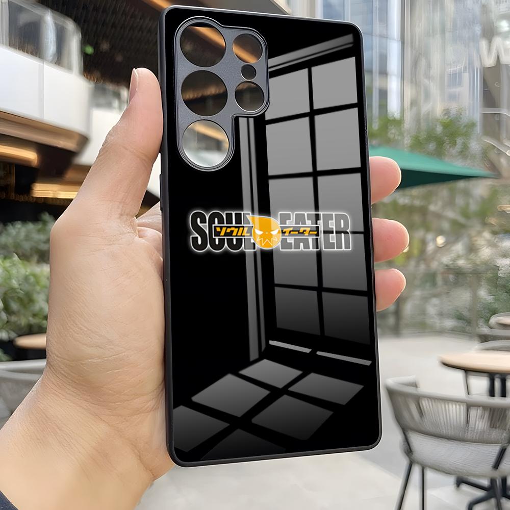 S-Soul Eater Phone Case For S25 Ultra Samsung S26 S24 Fe S22 S20 S23 21 Plus A54 A34 A53 A16 Glass Cover