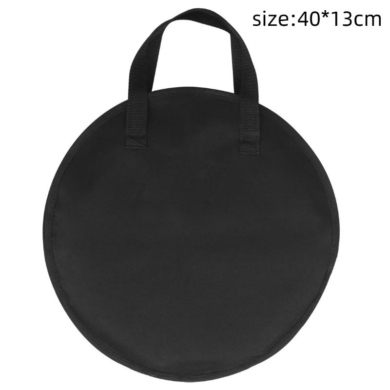 Car Charge Cable Bag Waterproof Oxford Cloth Storage Bags Round Car Tools Organizer Portable Hardware Charging Cable Storage Bag