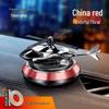 Solar-Powered Rotating Helicopter Car Air Freshener with Light Sensor