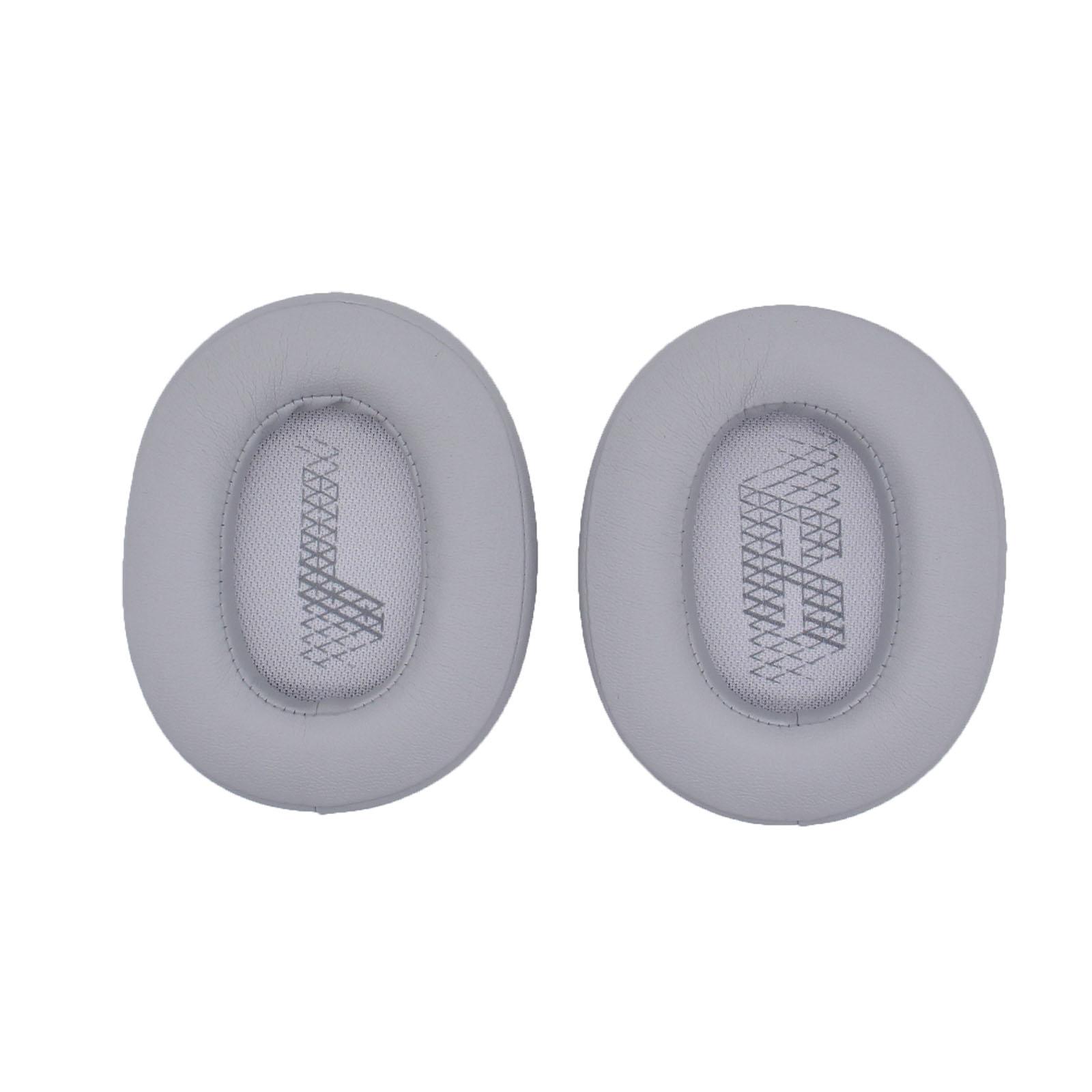 

1 Pair Headphone Earpads for JBL LIVE 500BT,Replacement Soft Protein Leather Earphone Ear Cushion Pad Wine Red