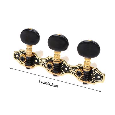 1 Jeu de Mécaniques de Guitare Classique de Rechange Mécaniques de Guitare Classique Accessoires Clés d'Accordage de Guitare