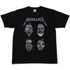 Metallica Rock Band Summer New Style Pure Cotton Short Sleeve T-shirt Metal Products Print Casual Round Neck Punk Style Tee