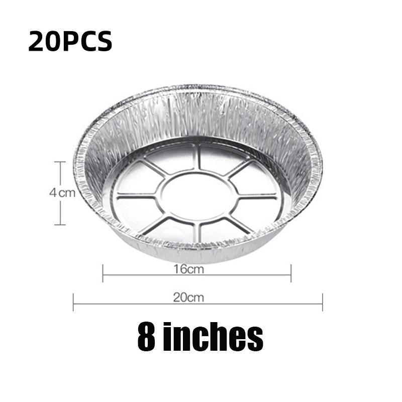 Air Fryer Disposable Paper Microwave Oil Foil Tin Steamer Mat Aluminum Food Tray Container Non-stick Baking Tin Foil Plate