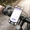 Univerzální silikonový držák na mobilní telefon na kolo Venkovní motocyklový držák Celular pro iPhone Samsung Xiaomi Gsm Houder Fiets
