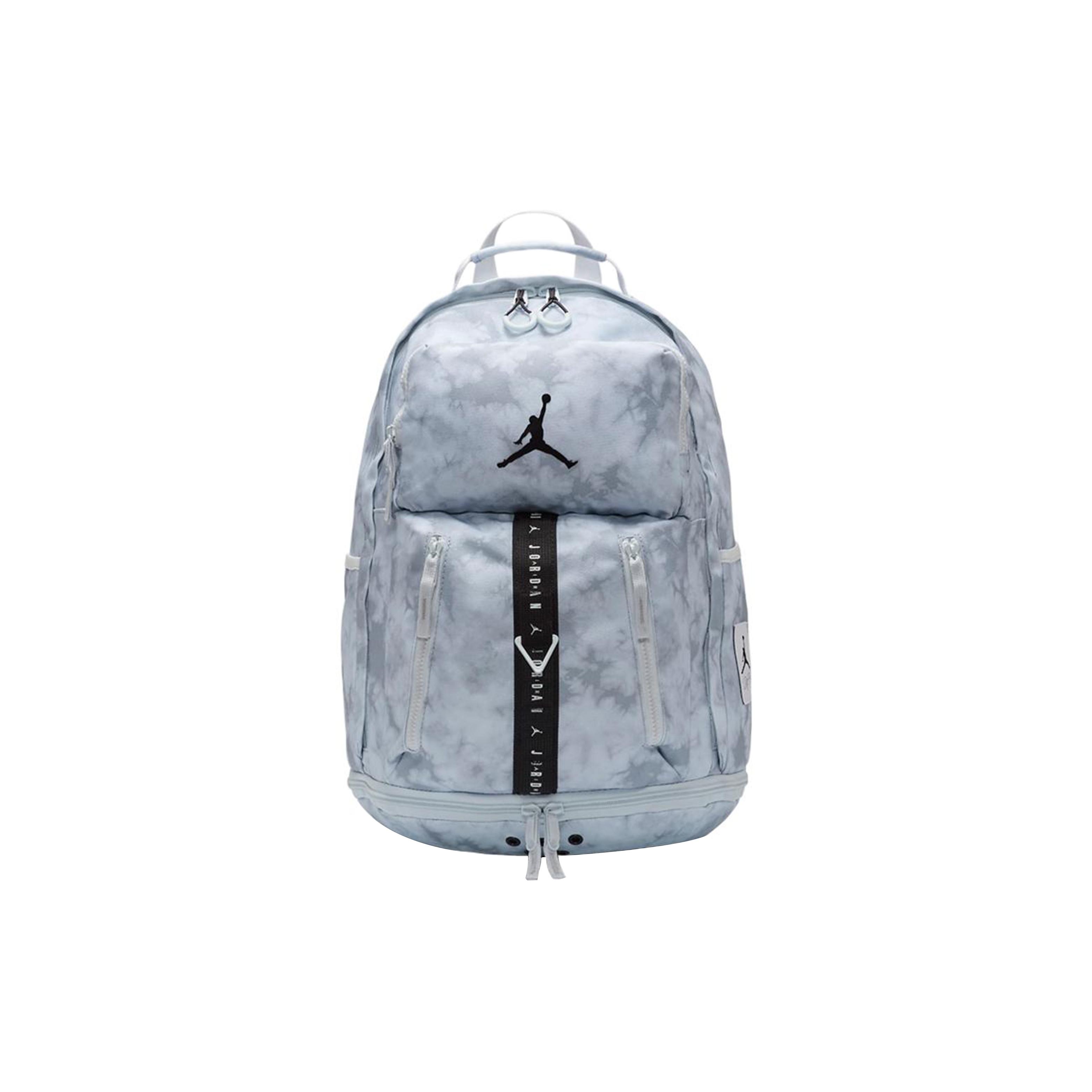 

New Jordan Polyester Backpack Regular Unisex Gray FJ6807-043 31.8*22.9*48.3CM