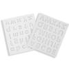Alphabet for Chocolate Lowercase Fondant Tool Letters Molds Cake Decorations Chocolate Mold