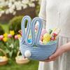 Cotton Rope Rabbit Storage Basket Cartoon Toys Storage Basket Easter Bunny Basket  Home Table Decor