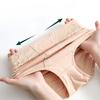 Women's High-Waisted Tummy Control Panties Abdomen-Slimming Butt Lifting Shapewear Slim-Fit Anti-Roll Edge Underwear