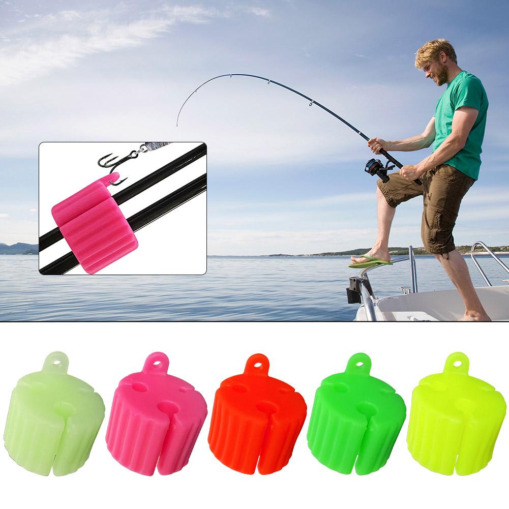 1/2pcs Fishing Rod Fixed Ball Waterproof Fishing Rod Protect Ball Anti-Collision Portable for Fishing Rod Accessories for Outdoo