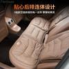Breathable Nappa Leather Car Seat Cushion Seat Cover for Hyundai Ioniq Santa Fe Sonata Tucson I10 I20 I30 IX25 IX35 Elantra Car esad2