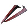 2 Pcs Rear Window Spoiler Replacement Parts Side Wing Trim Cover Accessories Compatible For X3f25