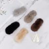 LALA Natural Mink Fur Snap Pin