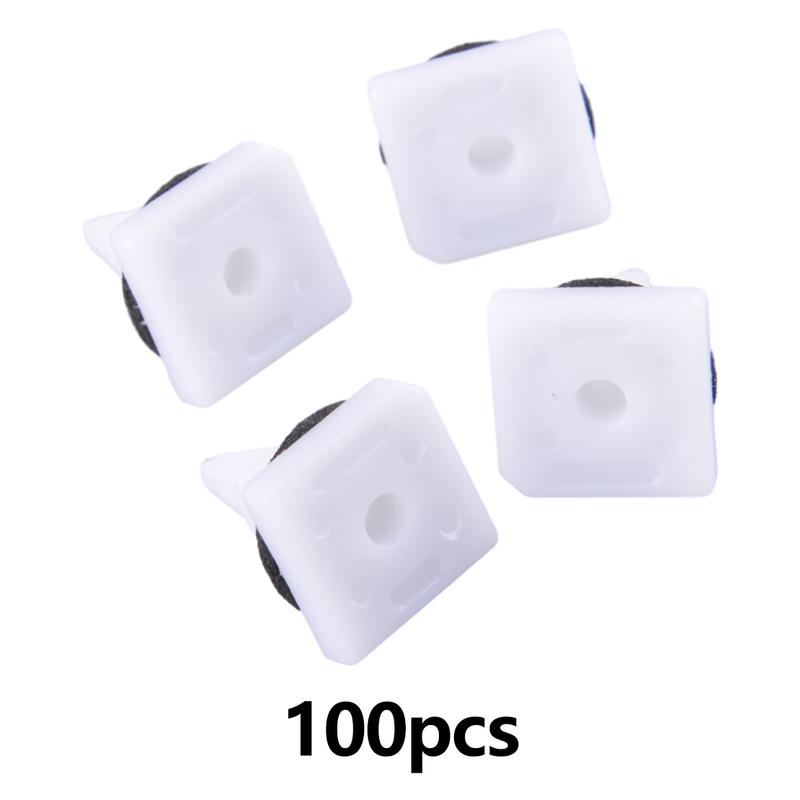 MR280579 50Pcs Side Skirt Body Molding Trim Grommets Retainers Clips MB361578 Fit For Mitsubishi Diamante Eclipse Cross Galant
