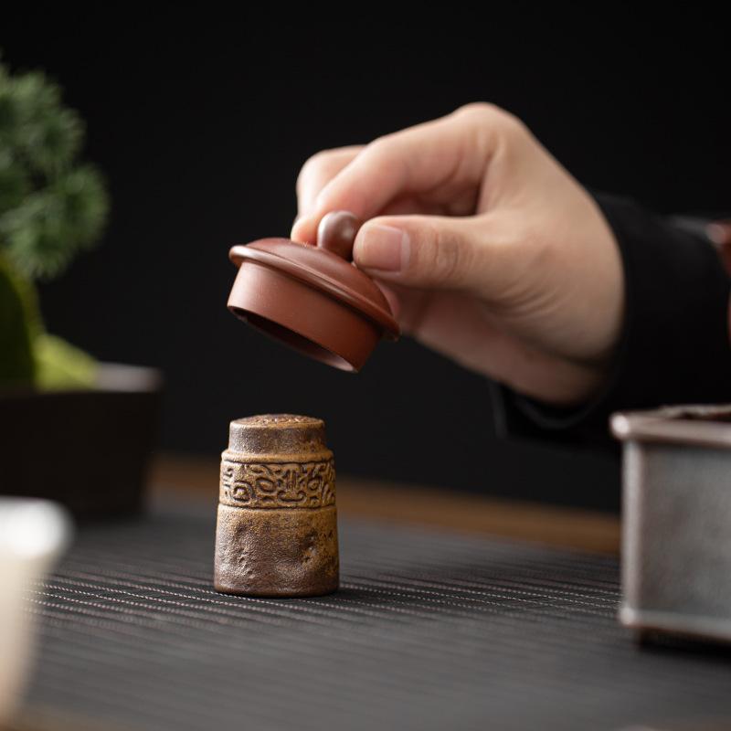 Creative Sauce Glazed Lotus Coarse Teapot Cover Holder Traditional Frame Zisha Pot Lid Shelf Teaware Supplies Ornaments craft