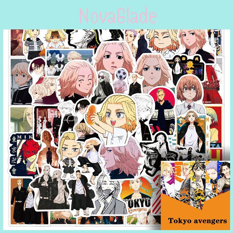 Tokyo 50pcs Revengers Sticker Pack Set Game Diy Imposter Decal Waterproof
