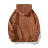 Men's Plus Size Hoodie Casual Stylish Coral Fleece Jacket For Fall Winter Comfortable Men's Outerwear