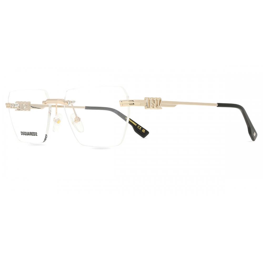 DsquareD2 D2 0102 3yg Men Eyeglasses