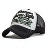 Amerikanischer Hut Herren Sommerkappe Outdoor Visierhut Imitation Sonne Baseballkappe Damen Atmungsaktive Kappe