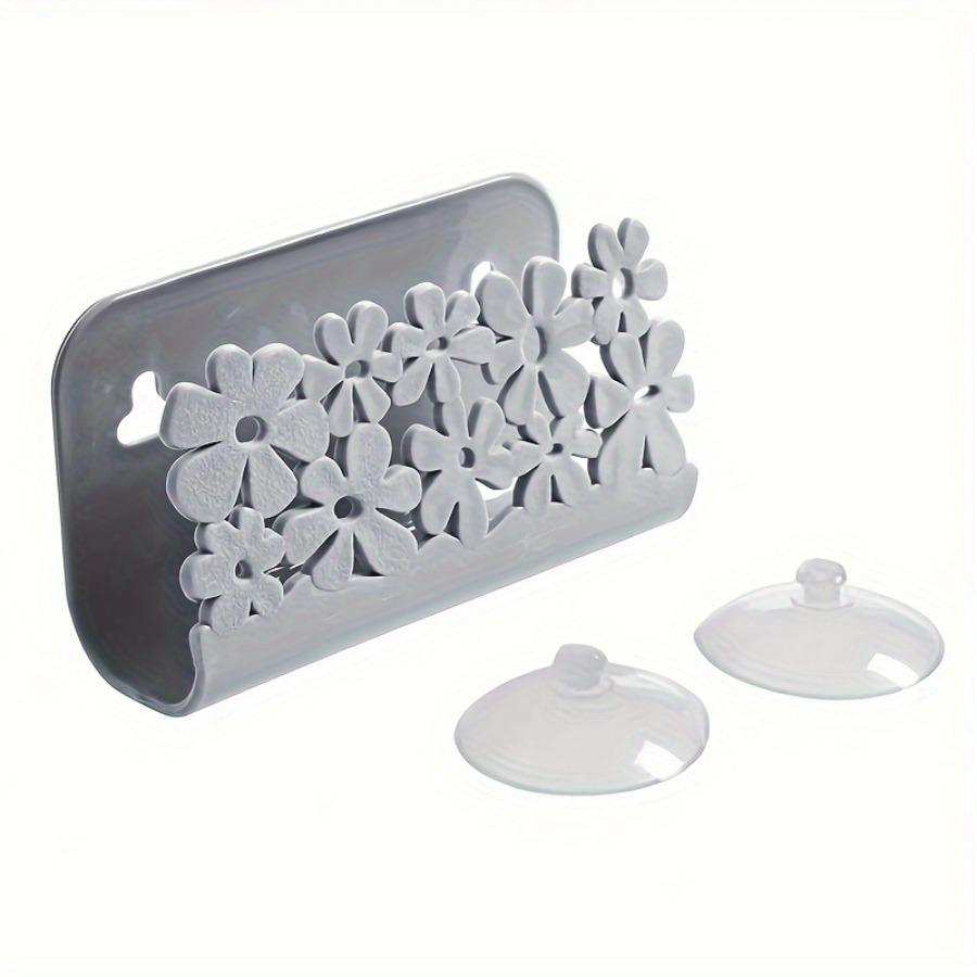 Storage Rack for Soap In The Kitchen Sink with a Hollow Design
