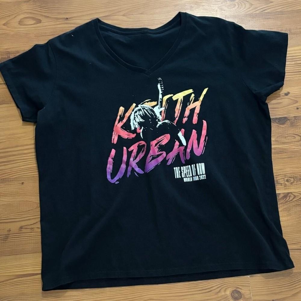 

Новая футболка унисекс Keith Urban The Speed Of Now 2022 Tour Хлопок S-5XL TU01_137 S