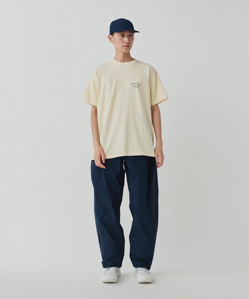 Snow Peak Recycled Cotton Dyed T-Shirt SPC Size S Light Beige TS-25SU202 Festival Camping Outdoor